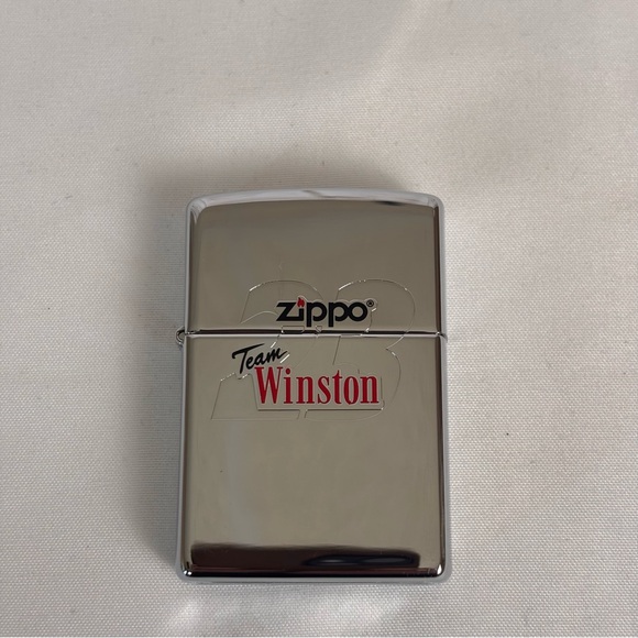 Zippo Other - Zippo Vintage Team Winston Jimmy Spencer #23 Chrome Lighter New Mint Condition